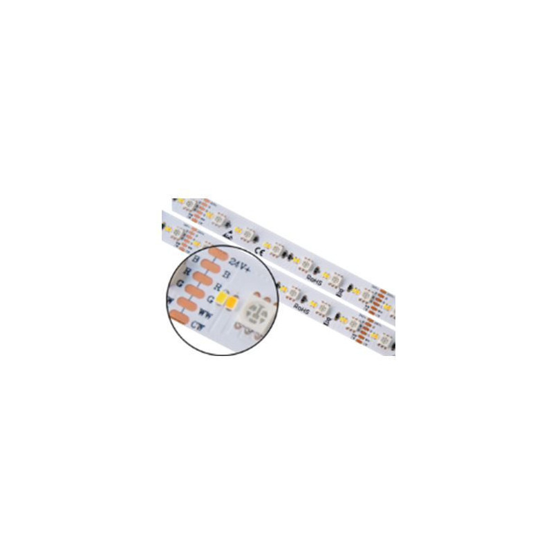 Moniväri + CCT Värilämpö LED-Nauha - 24V/20W